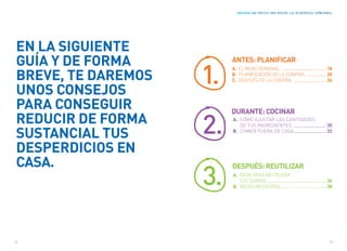 Guia contra el desperdicio en los hogares | PDF