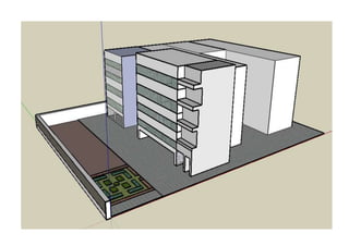 Maqueta del jardin botanico