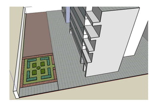 Maqueta del jardin botanico