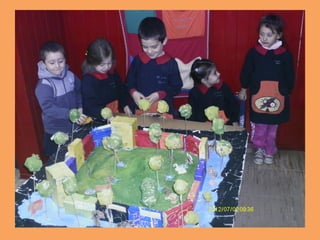 Maqueta de nuestra manzana