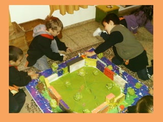 Maqueta de nuestra manzana