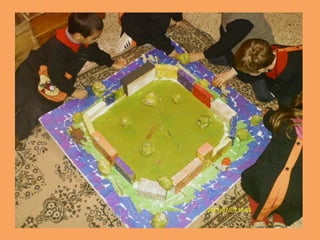 Maqueta de nuestra manzana