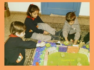 Maqueta de nuestra manzana