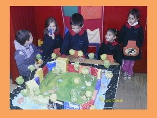 Maqueta de nuestra manzana