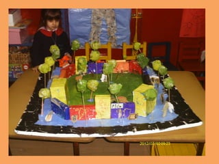 Maqueta de nuestra manzana