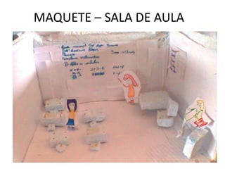 MAQUETE – SALA DE AULA
 