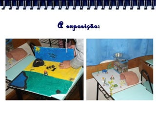 A exposição: 