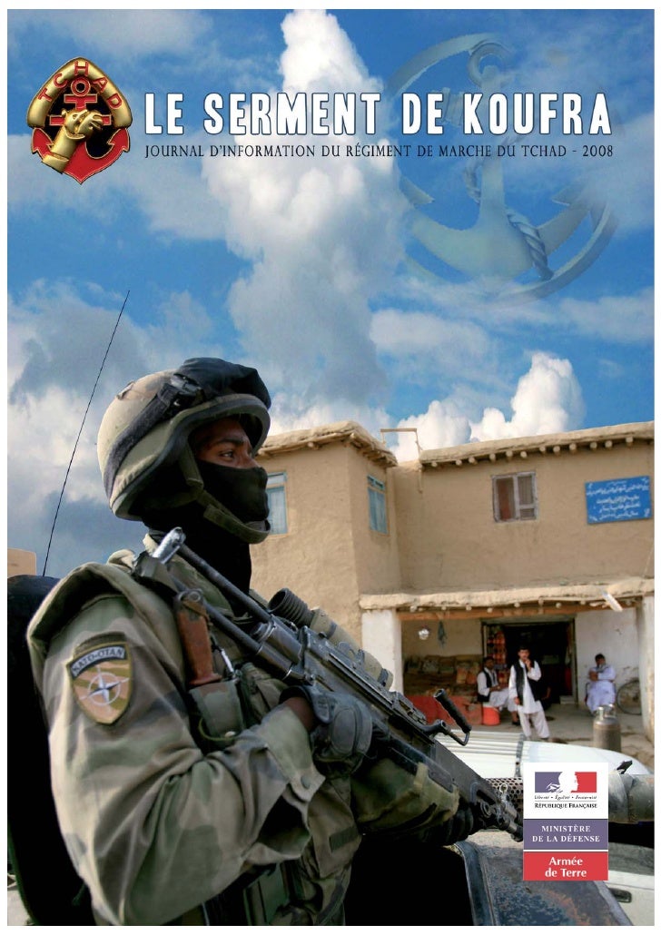 Magazine Du Régiment De Marche Du Tchad - 