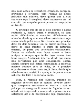 Maquiavel - O Principe