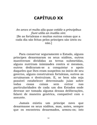 Maquiavel - O Principe