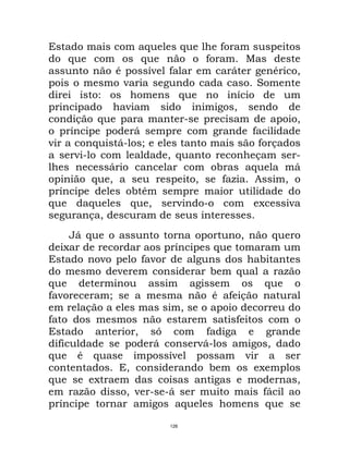 Maquiavel - O Principe