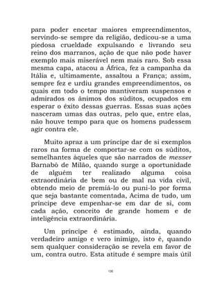 Maquiavel - O Principe