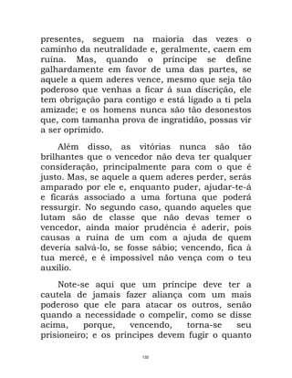 Maquiavel - O Principe