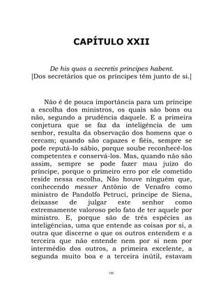 Maquiavel - O Principe