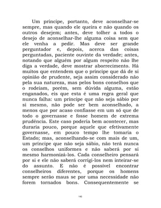 Maquiavel - O Principe