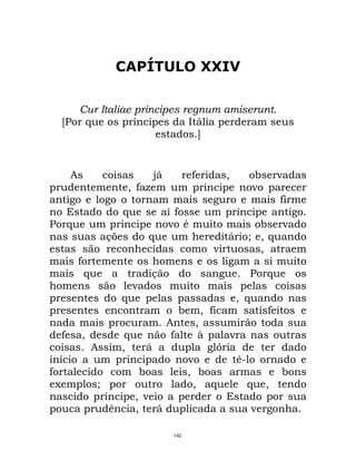 Maquiavel - O Principe