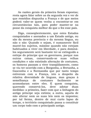 Maquiavel - O Principe