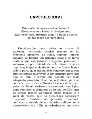 Maquiavel - O Principe