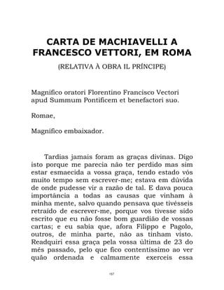 Maquiavel - O Principe