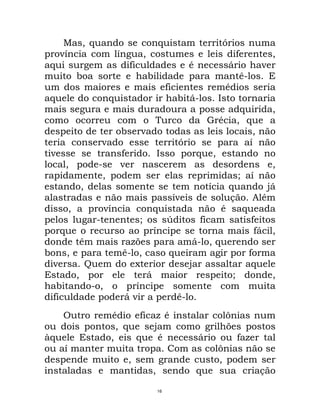 Maquiavel - O Principe