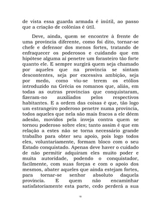 Maquiavel - O Principe