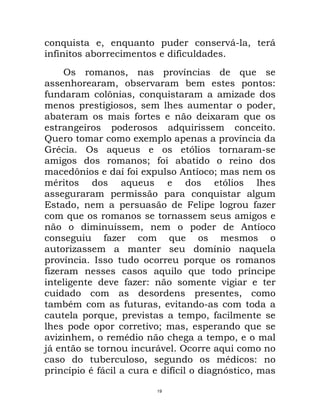 Maquiavel - O Principe