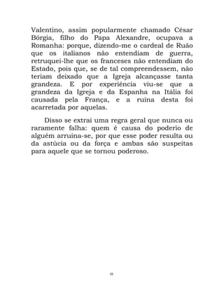 Maquiavel - O Principe