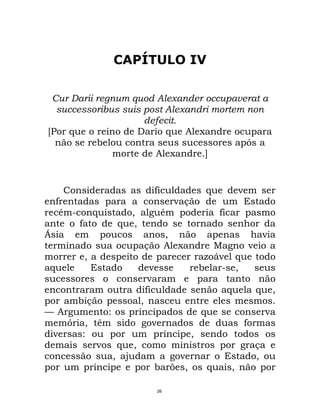 Maquiavel - O Principe