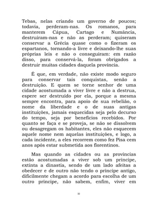 Maquiavel - O Principe