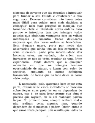 Maquiavel - O Principe