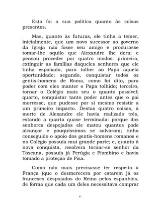 Maquiavel - O Principe