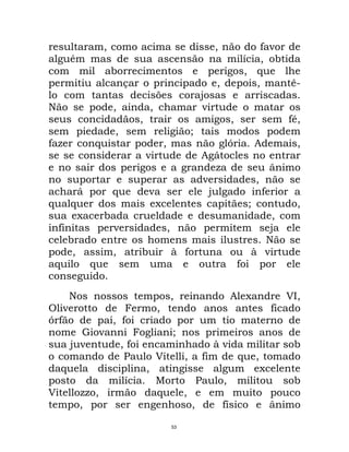 Maquiavel - O Principe