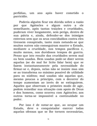 Maquiavel - O Principe