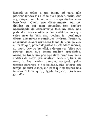 Maquiavel - O Principe