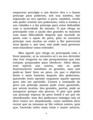 Maquiavel - O Principe