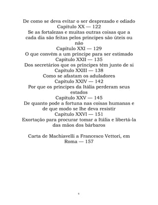 Maquiavel - O Principe