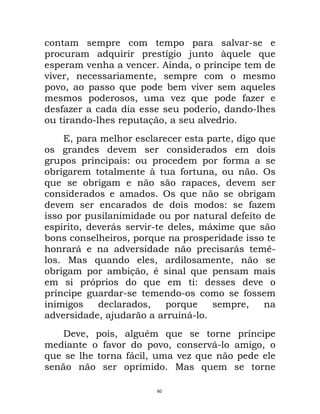 Maquiavel - O Principe