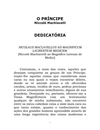 Maquiavel - O Principe