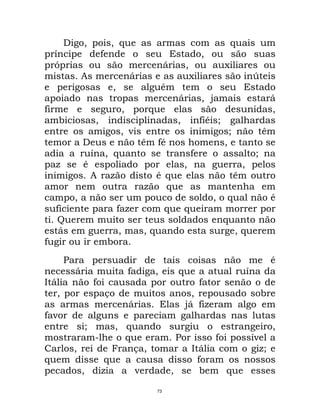 Maquiavel - O Principe