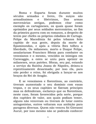 Maquiavel - O Principe