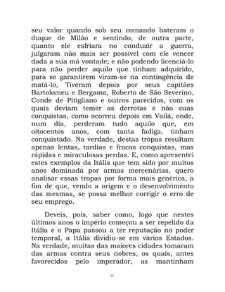 Maquiavel - O Principe