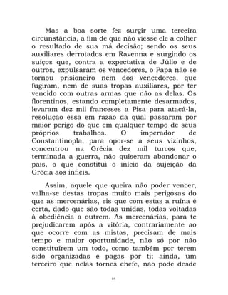 Maquiavel - O Principe