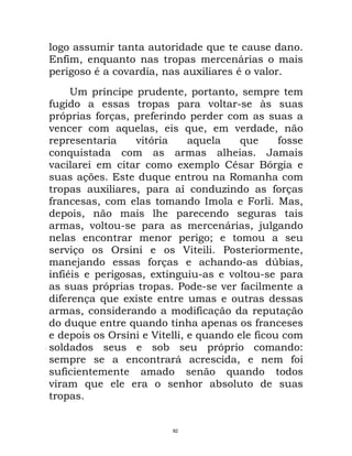 Maquiavel - O Principe