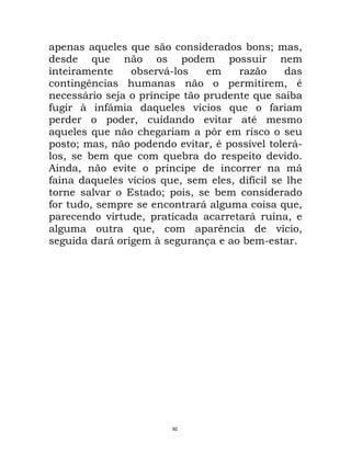 Maquiavel - O Principe