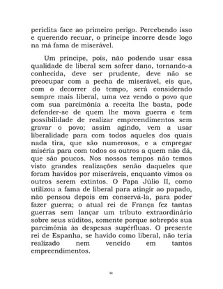 Maquiavel - O Principe