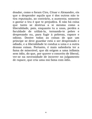 Maquiavel - O Principe