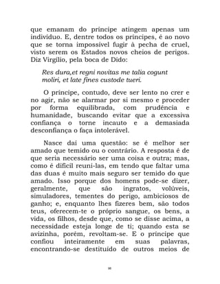 Maquiavel - O Principe