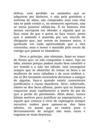 Maquiavel - O Principe