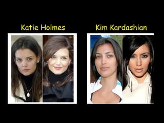 Kim Kardashian Katie Holmes 