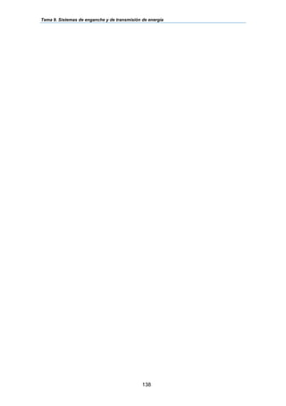 Tema 9. Sistemas de enganche y de transmisión de energía
138
 
